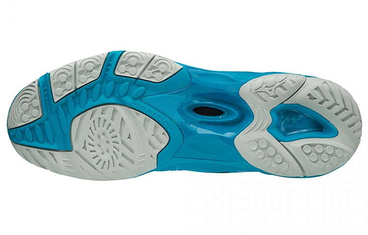 Lookbook Mizuno Wave Hurricane 3 ''Blauw'' Sneakers V1GA174098