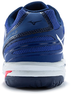 Mizuno Hurricane 3 Biru/Putih V1GA174020 Lookbook Mizuno Hurricane 3 Biru/Putih V1GA174020