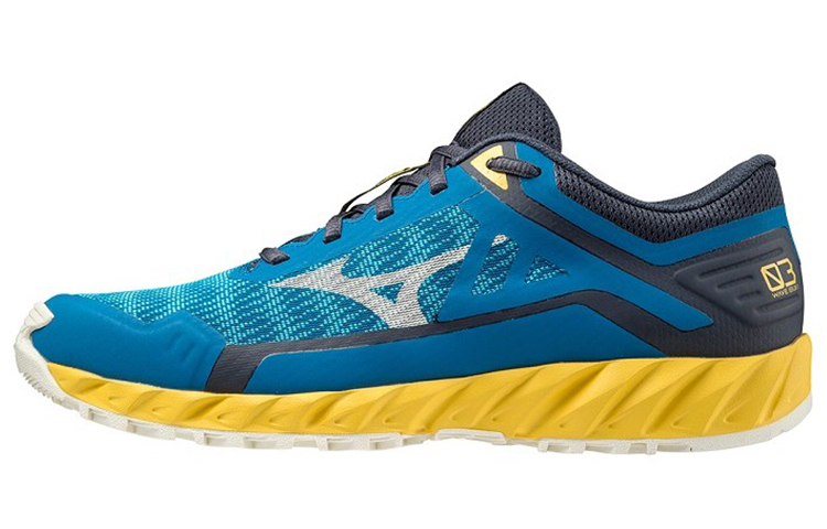 Mizuno Wave Ibuki 3 Trail 'Blue Yellow' J1GJ207313