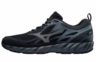 Mizuno Wave Ibuki Gtx Low Tops Black Gray J1GJ185949 Mizuno Wave Ibuki Gtx Low Tops Black Gray J1GJ185949