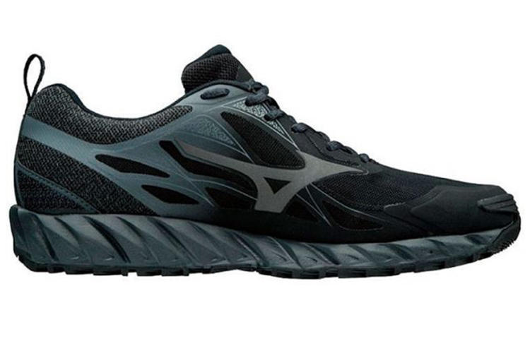 Order Mizuno Wave Ibuki Gtx Low Tops Hitam Abu-Abu J1GJ185949