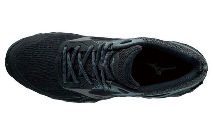 Lookbook Mizuno Wave Ibuki Gtx Low Tops Hitam Abu-Abu J1GJ185949