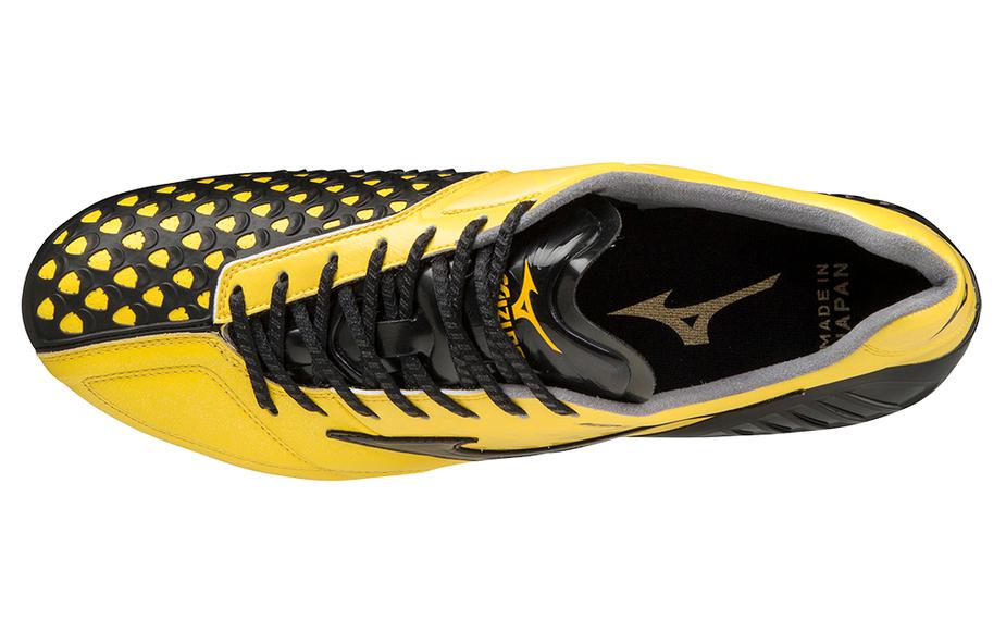Shop 美津浓 Wave Ignitus '黄色' 足球鞋 P1GA224409