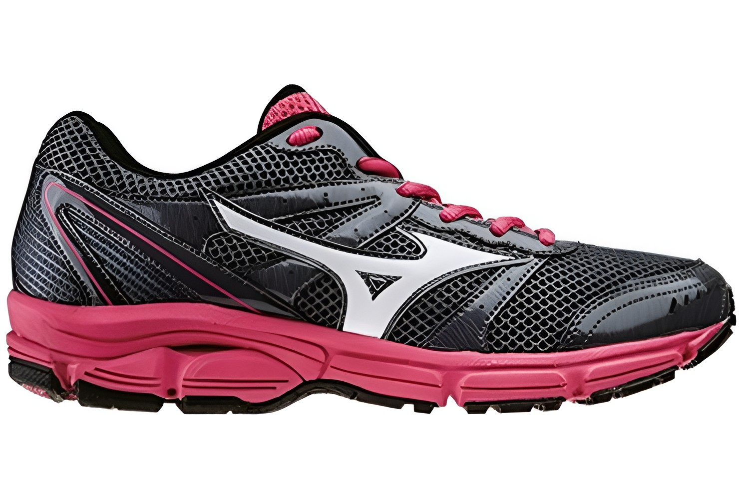 Order Mizuno Wave Impetus 2 Lichtgewicht Zwart Rood J1GF141302