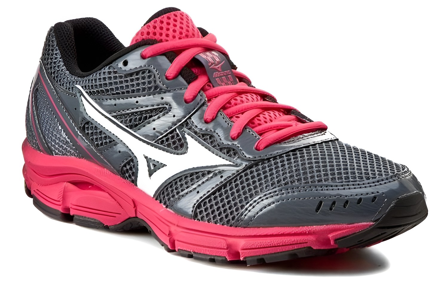 Lookbook Mizuno Wave Impetus 2 Lichtgewicht Zwart Rood J1GF141302