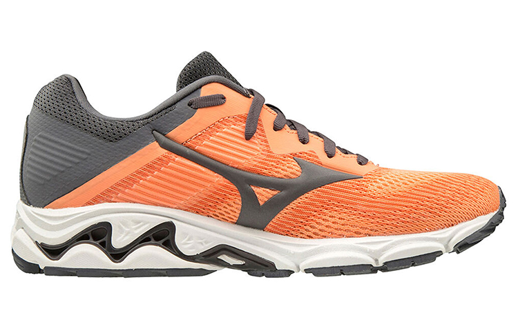 Order Mizuno Wave Inspire 16 防滑減震耐磨 低筒 運動鞋 女款 橙灰