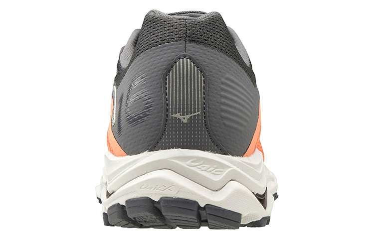 Shop Mizuno Wave Inspire 16 防滑減震耐磨 低筒 運動鞋 女款 橙灰