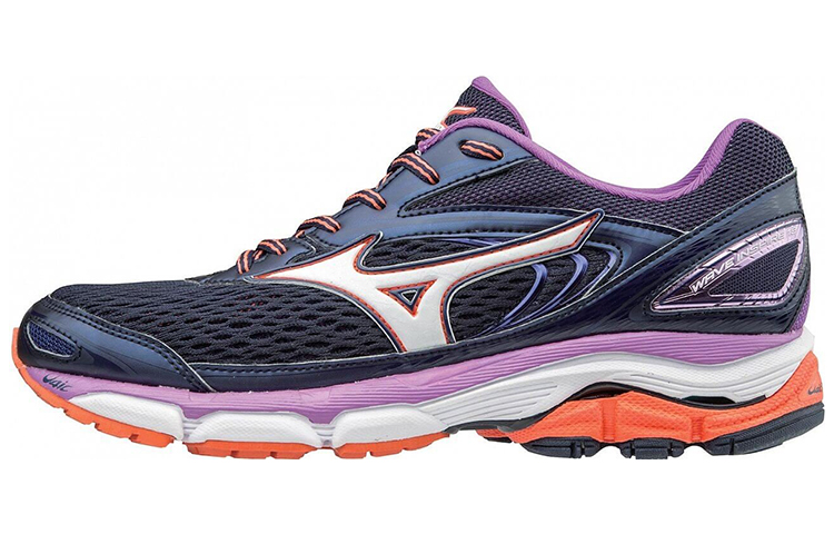 Mizuno Wave Inspire 13 Low Tops Wear-resistant Purple J1GD174408