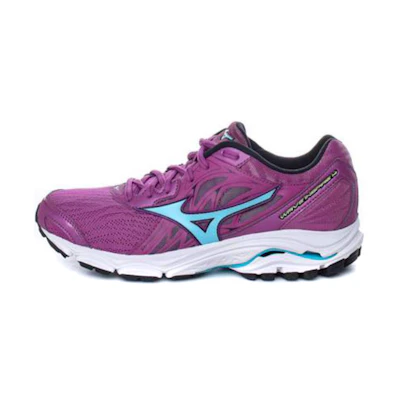 Mizuno Wave Inspire 14 Low Tops Wear-resistant Purple White Blue