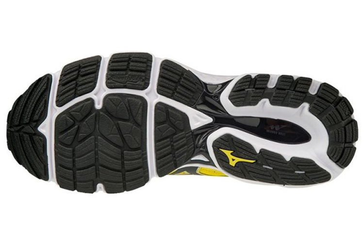 Shop Mizuno Wave Inspire 15 ''Jaune Noir'' J1GC194453