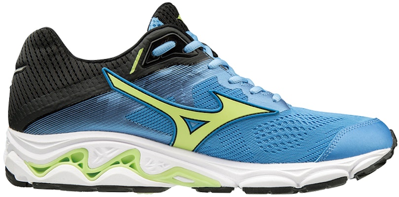 Mizuno Wave Inspire 15 防滑耐磨 低筒 跑步鞋 藍黑綠 Order Mizuno Wave Inspire 15 防滑耐磨 低筒 跑步鞋 藍黑綠
