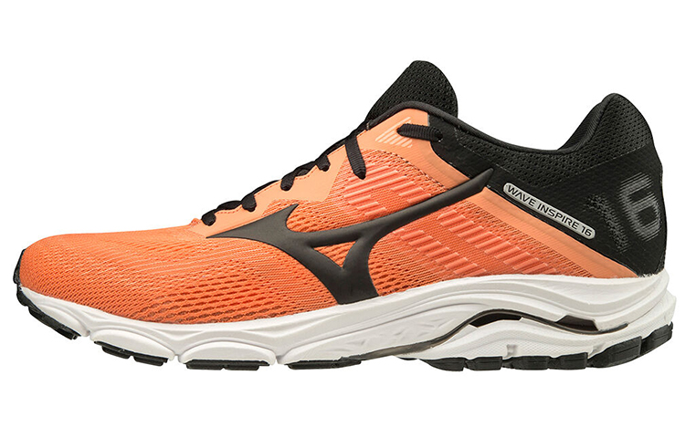 Mizuno Wave Inspire 16 'Black Orange' J1GC204411