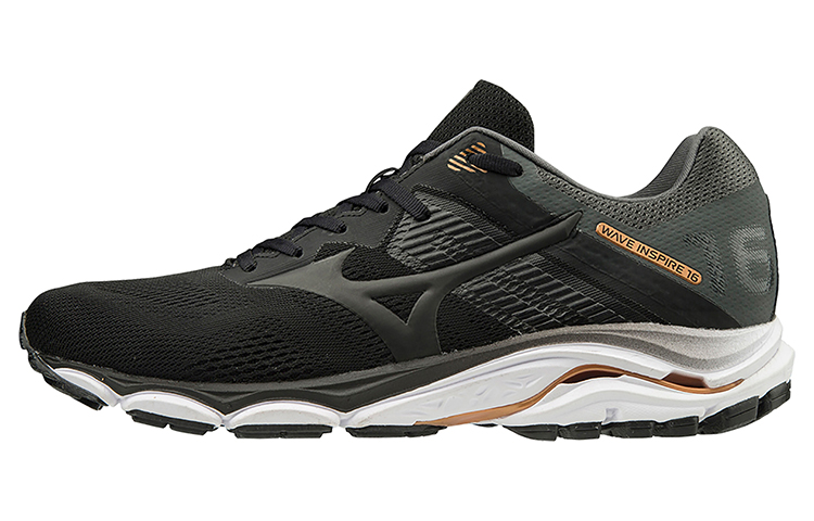 Mizuno Wave Inspire 16 'Black White Orange' J1GC204409