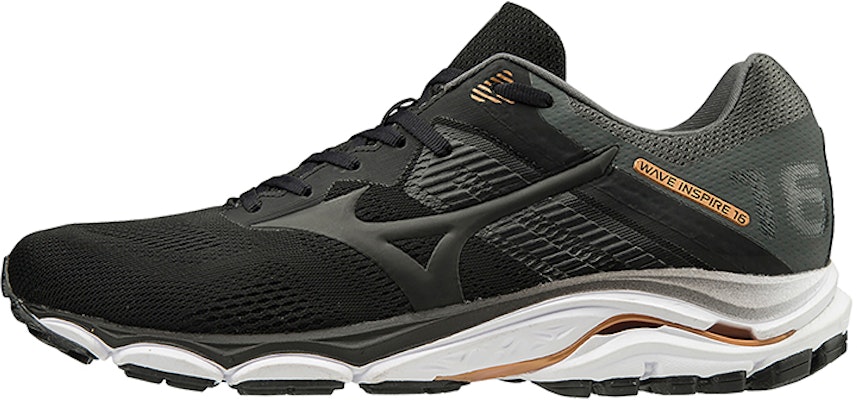 Mizuno Wave Inspire 16 'Black White Orange' J1GC204409 Buy Mizuno Wave Inspire 16 'Black White Orange' J1GC204409