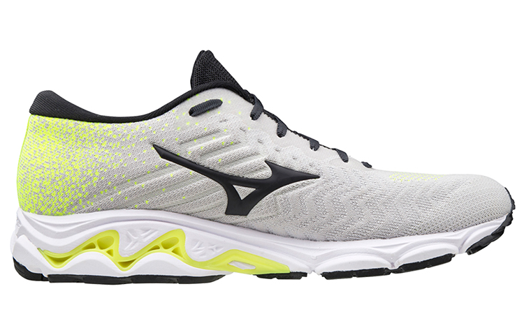 Order Mizuno Wave Inspire 16 ''Grau Schwarz Gelb'' J1GC201317