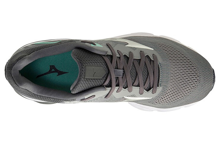 Lookbook Mizuno Wave Inspire 16 ''Grau Silber'' J1GC204403