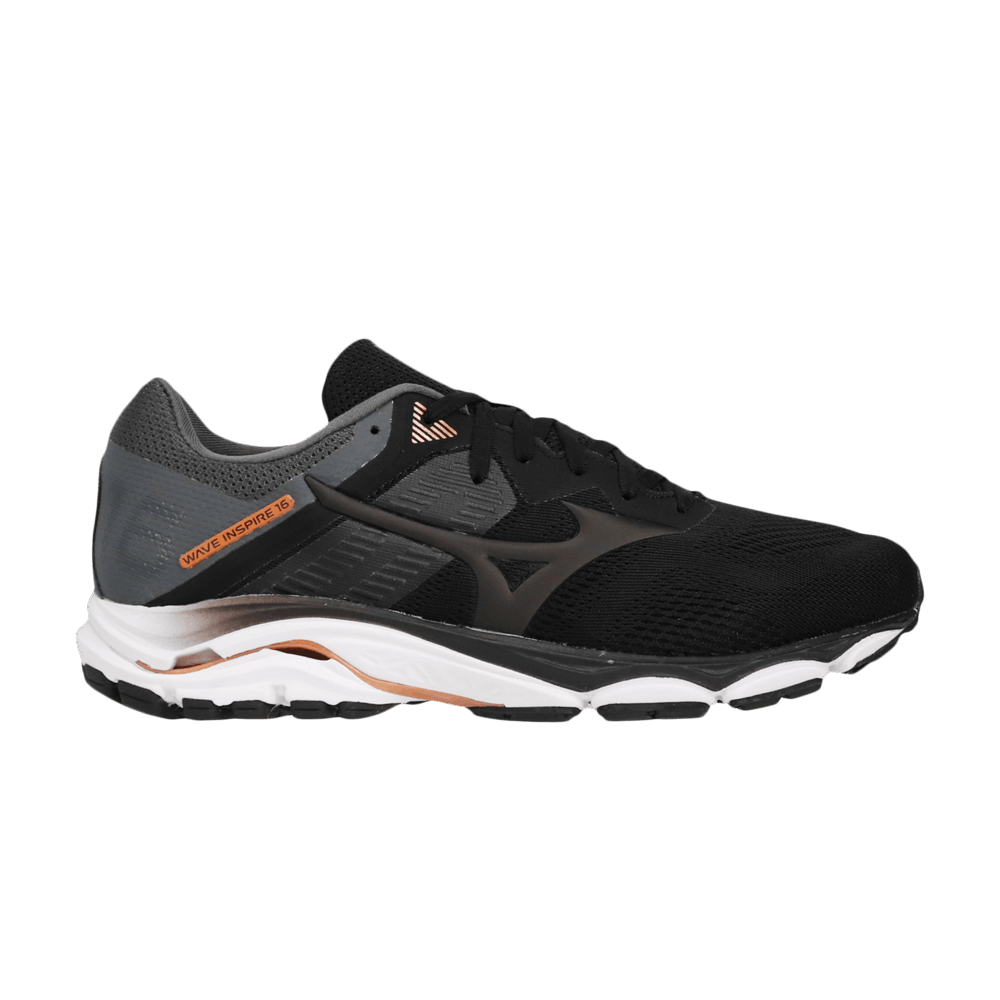 Mizuno Wave Inspire 16 SW Super Wide 'Black' J1GC204509
