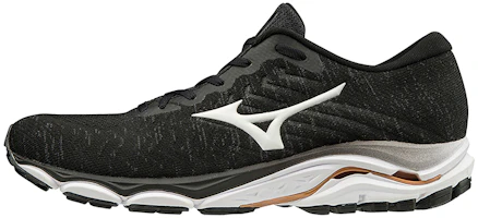 Mizuno Wave Inspire 16 Waveknit 'Black White Brown' J1GC201301 Mizuno Wave Inspire 16 Waveknit 'Black White Brown' J1GC201301