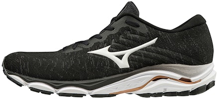 Mizuno Wave Inspire 16 Waveknit 'Black White Brown' J1GC201301 Mizuno Wave Inspire 16 Waveknit 'Black White Brown' J1GC201301