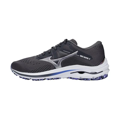 Mizuno Wave Inspire 17 Running Shoes 'Black Purple White'