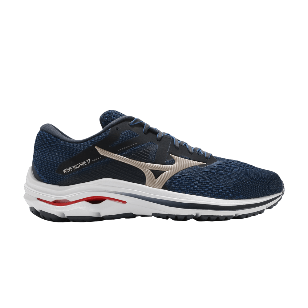 Mizuno Wave Inspire 17 Super Wide 'Navy Gold' J1GC214542