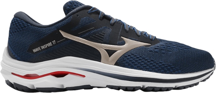 Mizuno Wave Inspire 17 Super Wide 'Navy Gold' Lelaki. J1GC214542 Buy Mizuno Wave Inspire 17 Super Wide 'Navy Gold' Lelaki. J1GC214542
