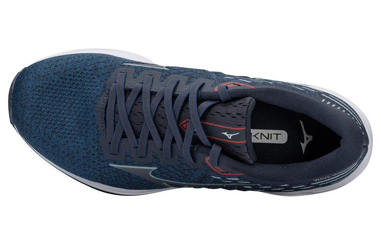 Lookbook Mizuno Wave Inspire 17 Waveknit 4E Breed ''Blauw Grijs'' J1GC212260