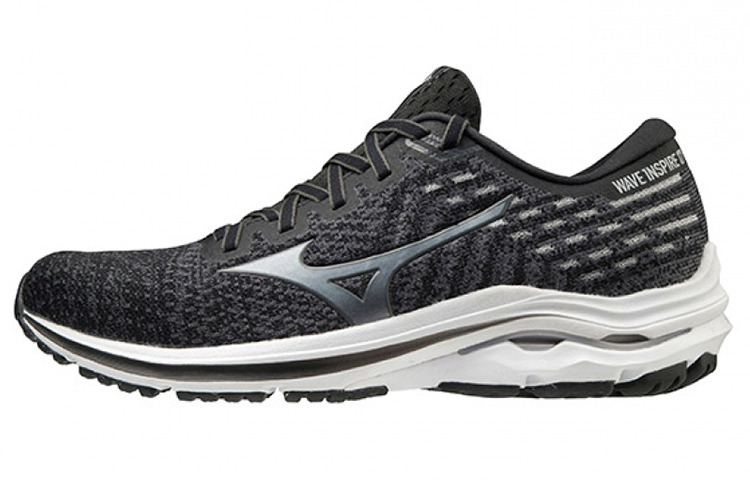 Mizuno Wave Inspire 17 Waveknit 'Black White' J1GC211334