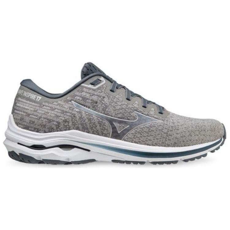 Order Mizuno Wave Inspire 17 Waveknit 'Grey' J1GC211339