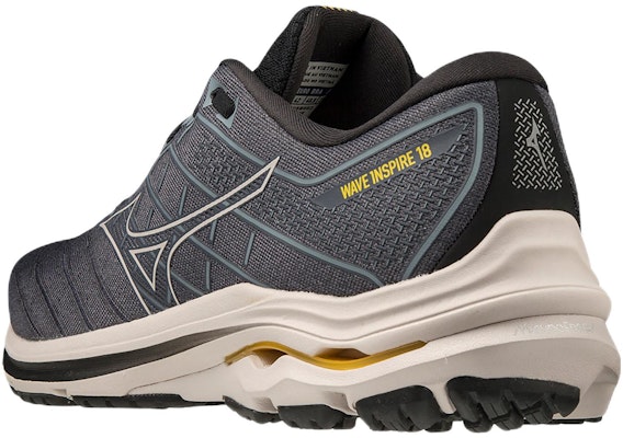 Mizuno Wave Inspire 18 'Hitam Kelabu' J1GC224452 Lookbook Mizuno Wave Inspire 18 'Hitam Kelabu' J1GC224452