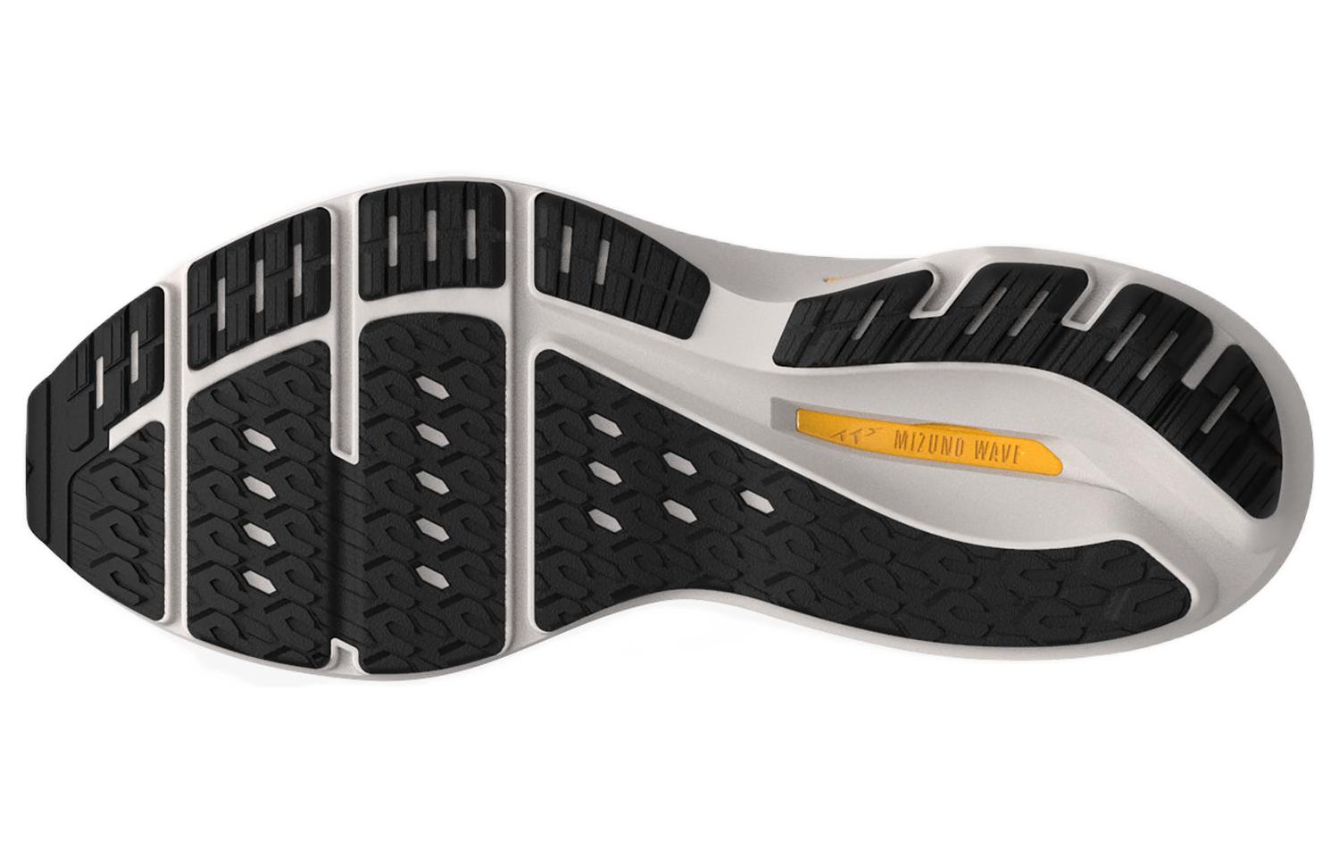 Shop 美津濃 Wave Inspire 18 低幫耐磨 跑步鞋 黑灰色