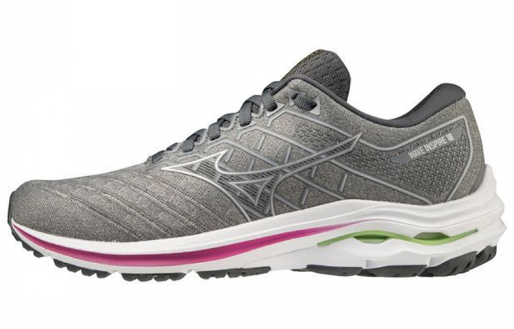 Mizuno Wave Inspire 18 'Gray White' J1GD224605