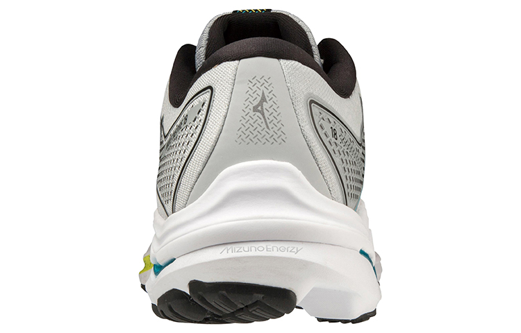 Shop Mizuno Wave Inspire 18 ''Gris Clair Noir Jaune'' J1GC224409