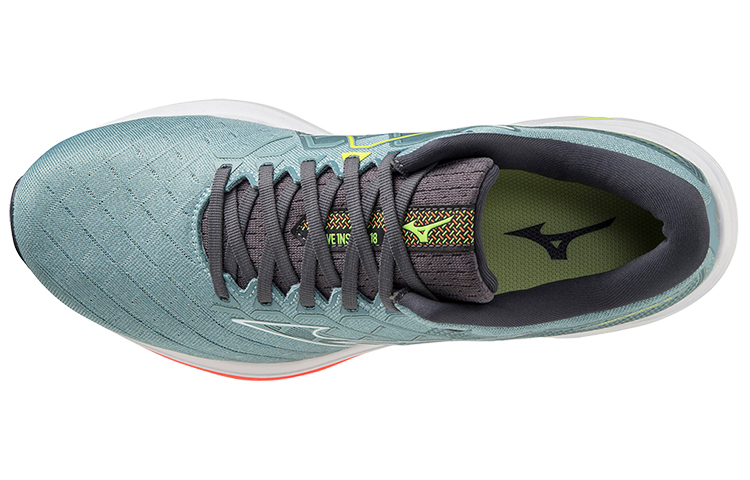 Shop Mizuno Wave Inspire 18 Super Wide ''Blauw Wit'' J1GC224501