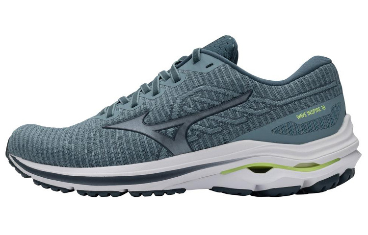 Mizuno Wave Inspire 18 Waveknit Wide 'Blue' J1GC222224