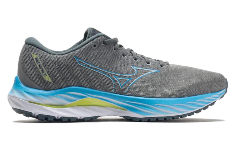 Order Mizuno Wave Inspire 19 ''Gris Fantôme Bleu Jet''. 411395-9DJB