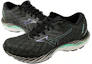 Lookbook Mizuno Wave Inspire 19 防滑耐磨輕巧 低筒 跑步鞋 男款 黑
