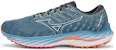 Mizuno Wave Inspire 19 'Kalis Licin Ringan Rendah Biru' Running Kasut J1GC234401