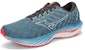 Mizuno Wave Inspire 19 'Kalis Licin Ringan Rendah Biru' Running Kasut J1GC234401