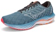 Order Mizuno Wave Inspire 19 'Kalis Licin Ringan Rendah Biru' Running Kasut J1GC234401