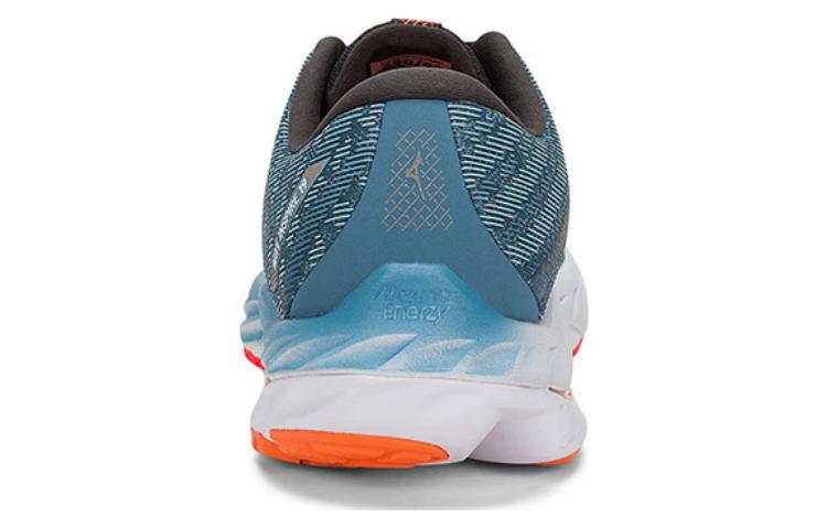 Shop Mizuno Wave Inspire 19 防滑耐磨輕便 低筒 跑步鞋 男款 藍