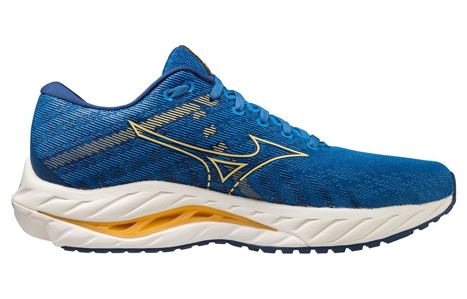 Order Mizuno Wave Inspire 19 ''Snorkel Blauw Marigold'' J1GC234406