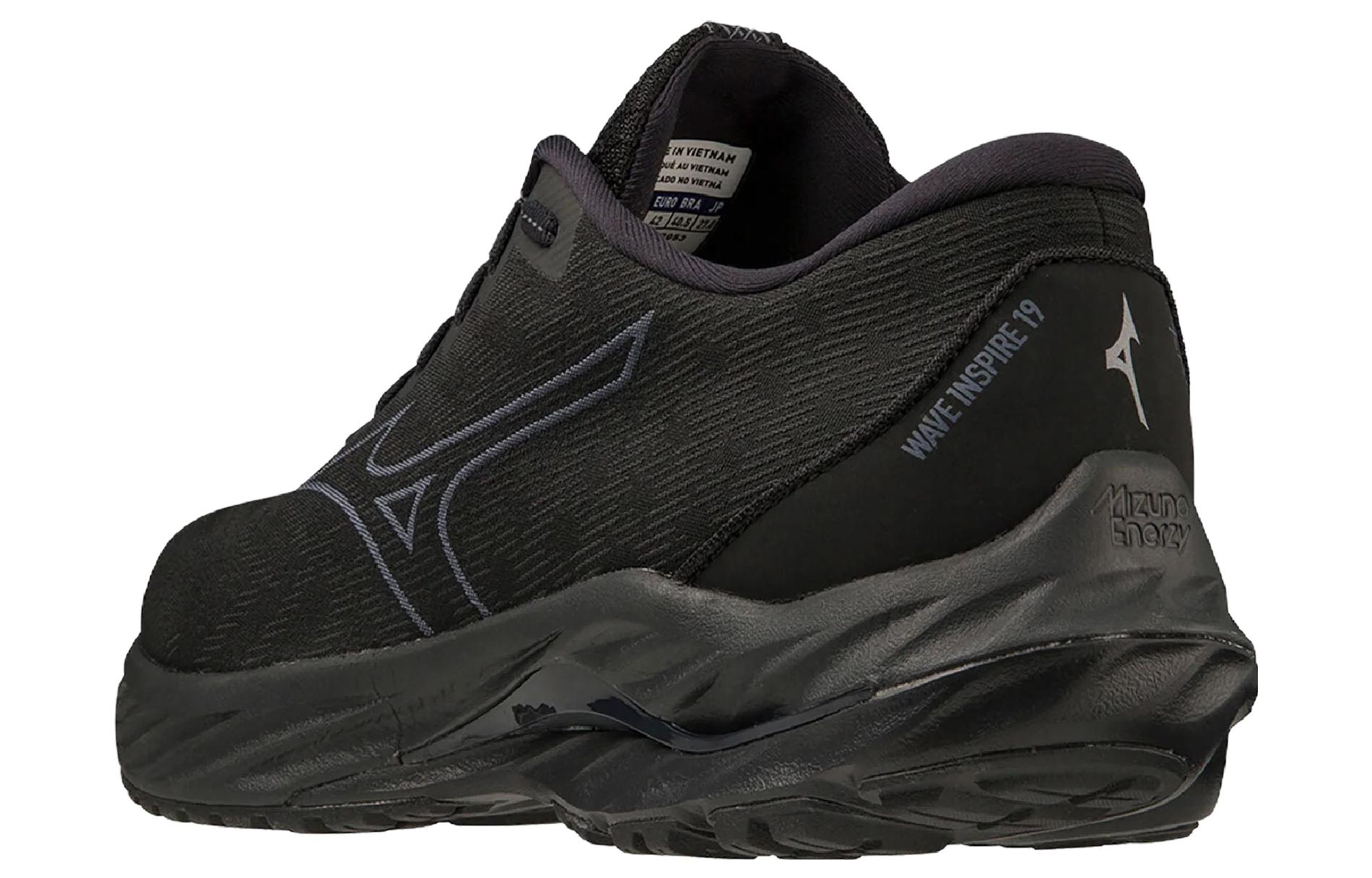 Shop Mizuno Wave Inspire 19 SSW ''Noir'' J1GC231353