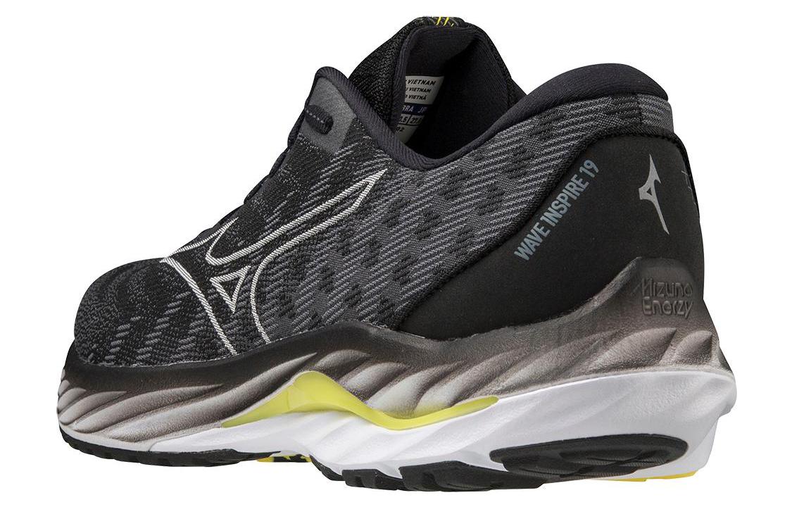 Shop Mizuno Wave Inspire 19 SSW 'Hitam Awan Nimbus' 411396-900A