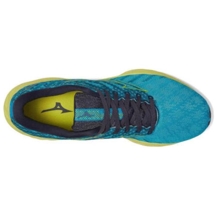 Lookbook Mizuno Wave Inspire 19 Super Wide ''Jet Blue Bolt'' Hardloopschoenen J1GC234552