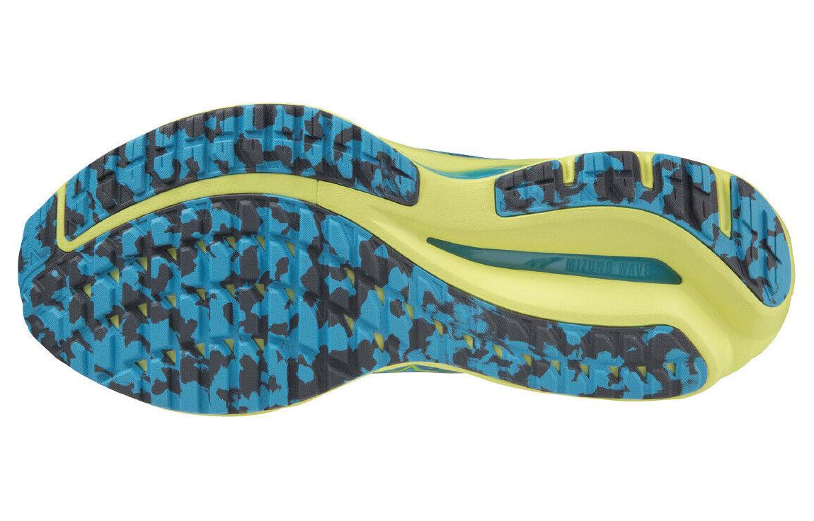 Shop Mizuno Wave Inspire 19 Super Wide ''Jet Blue Bolt'' Hardloopschoenen J1GC234552
