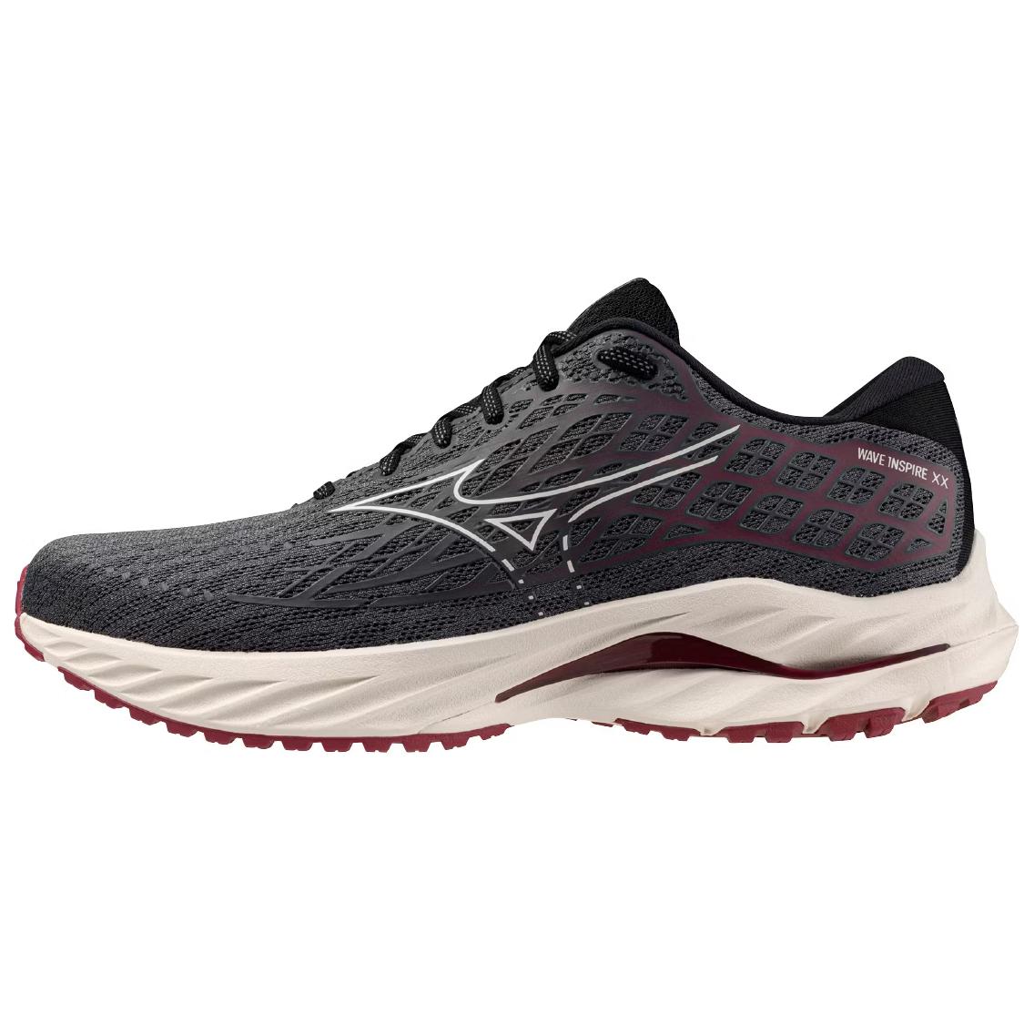 Mizuno Wave Inspire 20 'Grey Red' J1GC244453