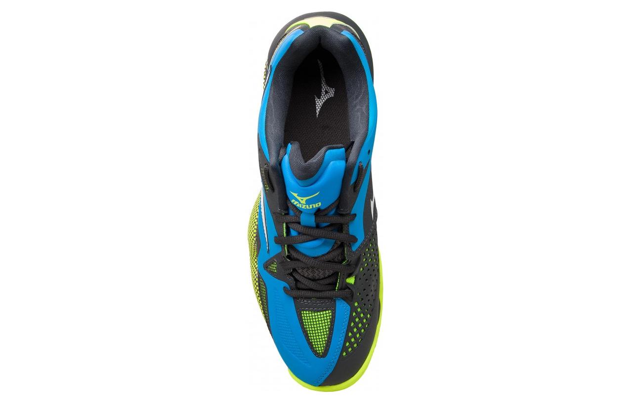 Lookbook Mizuno Wave Intense Tour 4 CC 'Blue White Green' 61GC180001