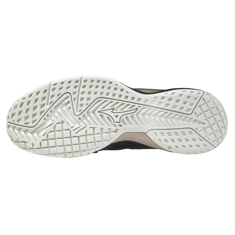 Lookbook Mizuno 波濤強力巡迴5 網球鞋 藍紅 男女款