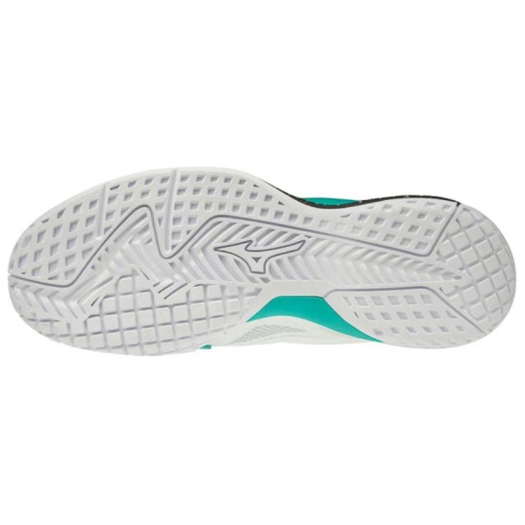 Shop Mizuno Wave Intense Tour 5 耐磨防滑 低筒運動網球鞋 男女皆宜 白綠